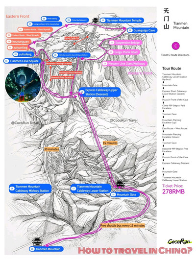 The Most Detailed Map Guide to Zhangjiajie (Part 2) | Trip.com