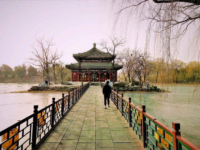 Winter's Echo: A Haunting Journey Through Beijing's Old Summer Palace