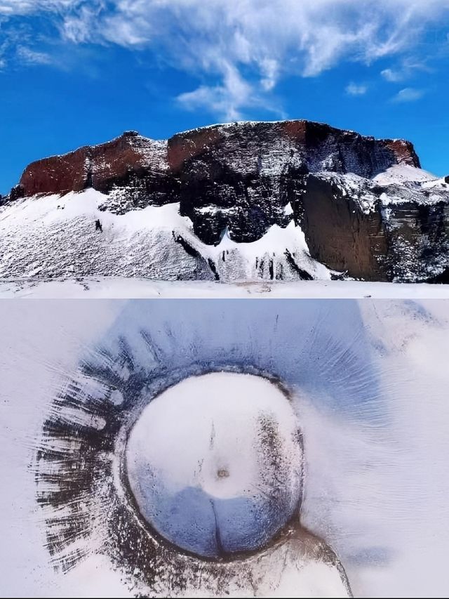 星際民宿火山雪景醒來睇雪原！