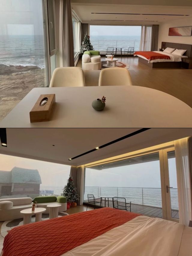 威海睡在海上！布魯威斯號旁醒來就看見海
