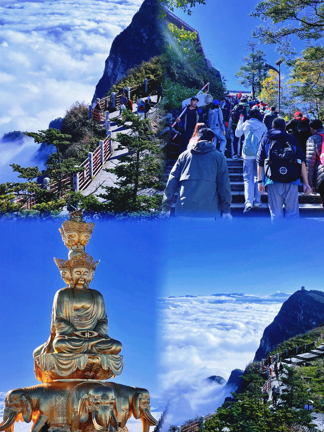 峨眉山終極攻略:登金頂觀雲海,邂逅靈猴仙境! 峨眉山終極攻略:登金頂觀雲海,邂逅靈猴仙境!