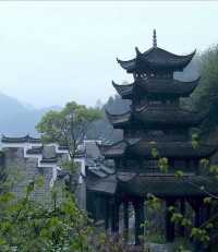 山水畫卷裡藏著一座城