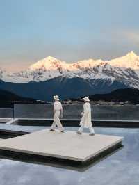 不是國外，這是梅里雪山的泊度酒店！！