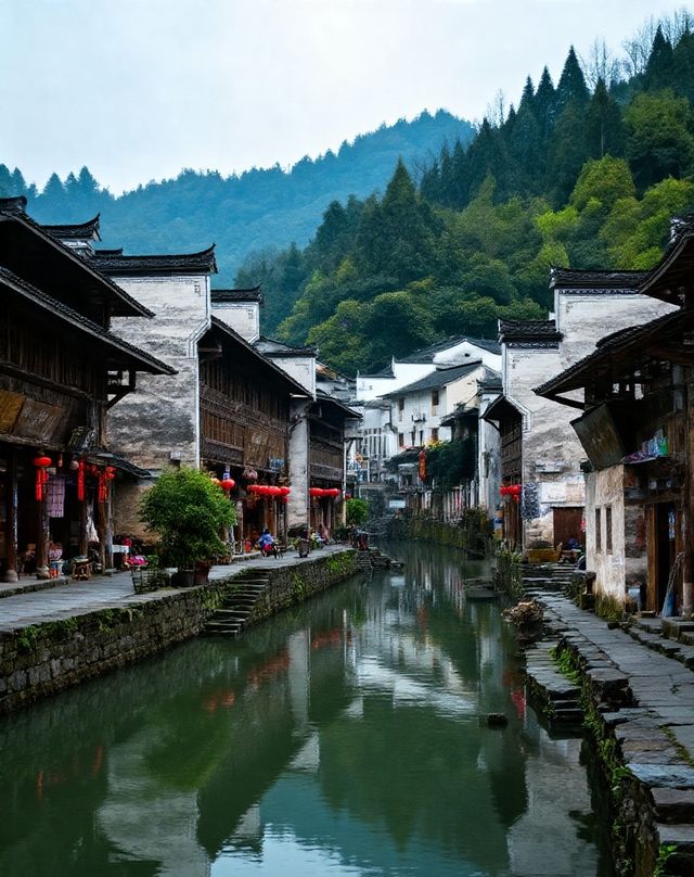 《國家地理》點名的“四川最美村落〞|“小喀納斯〞般的湖光山色