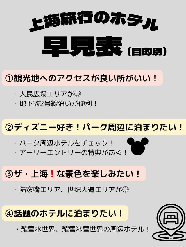 【上海ホテル】上海旅行、どこ泊まる？？