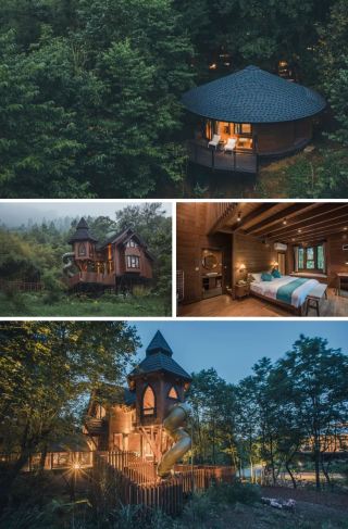 A comfort for the hardworking ones: come here to lie down and enjoy the landscape, pretending to be the emperor for a while