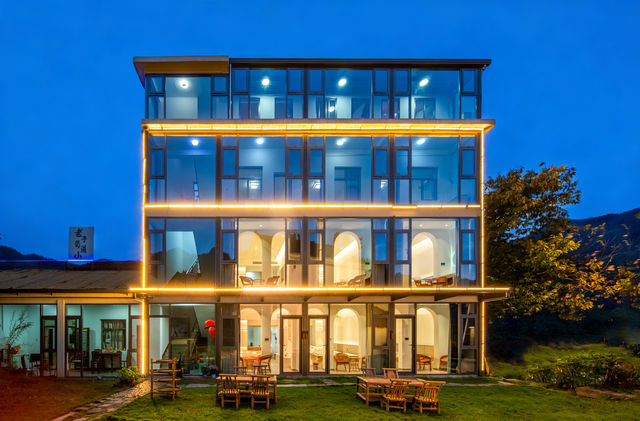 皖南川藏線月亮灣！草坪星空美宿實在太絕了。