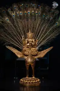 孔雀明王 上海博物館宋元明清銅器展