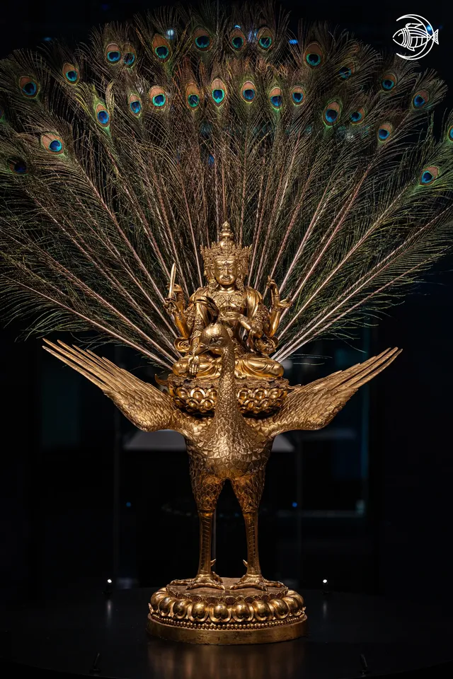 孔雀明王 上海博物館宋元明清銅器展
