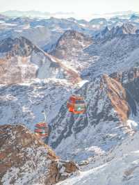 達古冰川已回｜冬日的雪看的心暖暖的