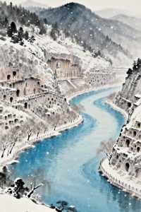 【龍門雪境|赴一場千年石窟的靜心之約】