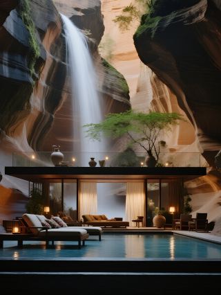 แสงฤดูหนาวทางตอนเหนือของมณฑลฉานซี! การเดินป่าใน "แอนทีโลปแคนยอน" เวอร์ชันจีน ไล่ตามแสงสีทองที่ส่องผ่านรอยแตกของพื้นดิน