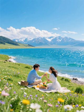 3일 2박 이리 여행, 초원과 호수의 아름다운 만남 