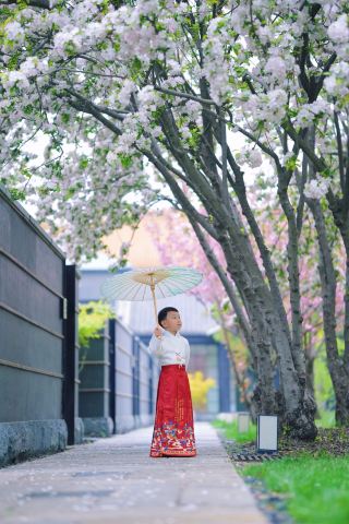 꽃이 만발한 마당, 이게 바로 봄이 가져야 할 모습이야