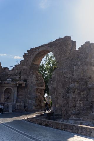 Strolling through Antalya, the 2,000-year-old Side Ancient City