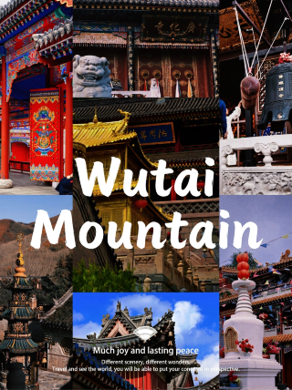 Red gates and dark tiles, lingering Buddhist chants | Slow-paced moments at Wutai Mountain
