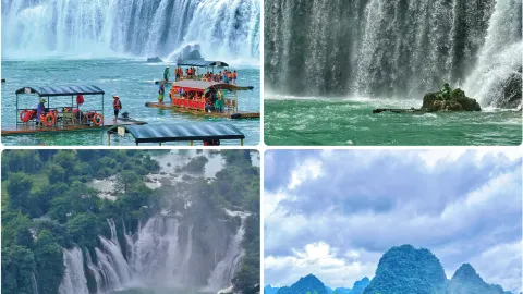 Detian Waterfall, Chongzuo | Asia's No. 1 transnational waterfall, October is the perfect time to visit — traveler post in Nanning