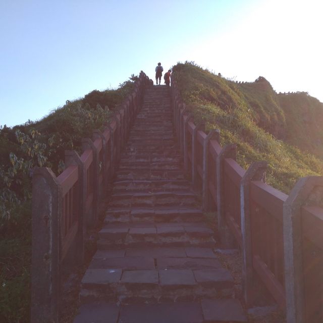 基隆八斗子，最綺麗的夕陽