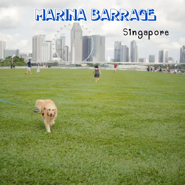 Marina Barrage มุมพักผ่อนสวยงาม