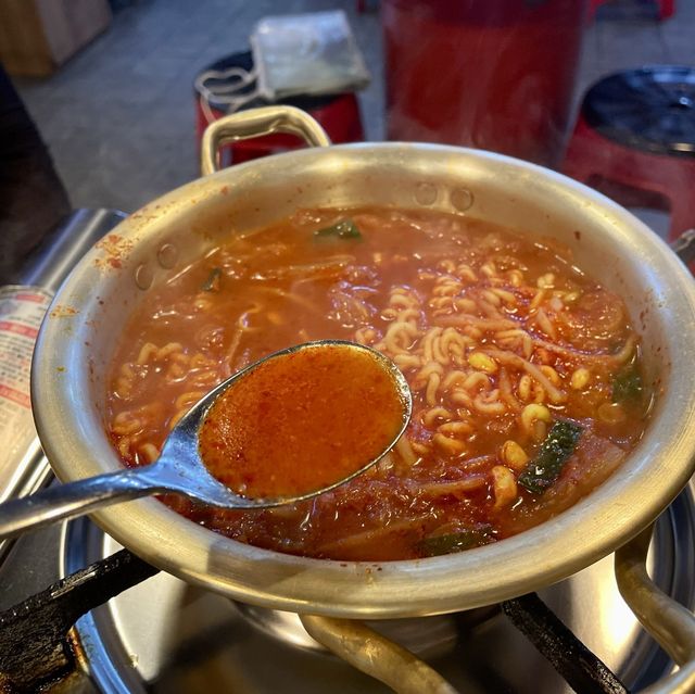 【ソウル/新沙】新沙で有名な新鮮なコプチャンのお店