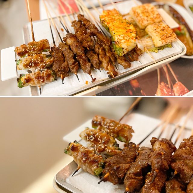 《🔥將軍澳台式串燒店｜必點羊肉串洋芋片🍢》