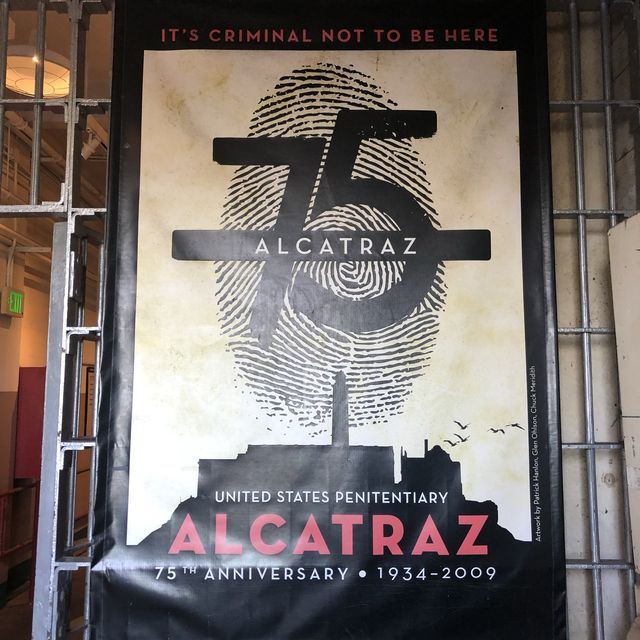 The infamous Alcatraz, worth the journey! 
