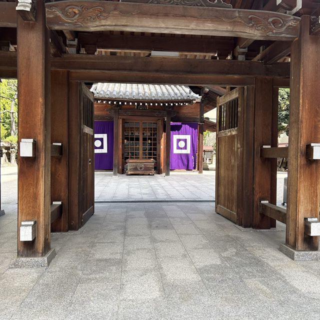 【福岡旅】博多繁華街のパワースポット　警固神社