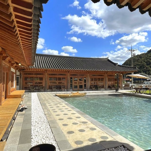 전주 한옥마을 근처 직접 보트탈 수 있는 “소양한옥티롤”