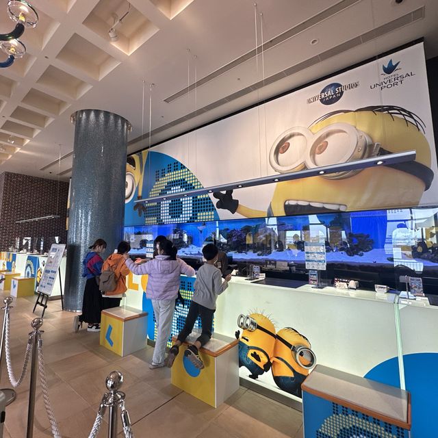 테마파크가 한 눈에 담기는 🎡호텔 유니버설 포트 오사카