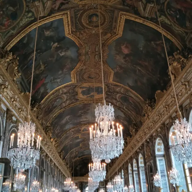 凡爾賽宮Chateau De Versailles✨️金碧輝煌、華麗的鏡廳