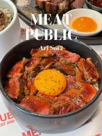 Meat Public ร้านเนื้อน้องใหม่แกะกล่องย่านอารีย์