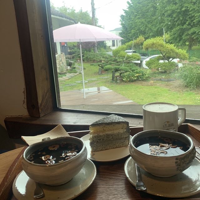 산청에 위치한 밀크티 맛집, 카페 묵실