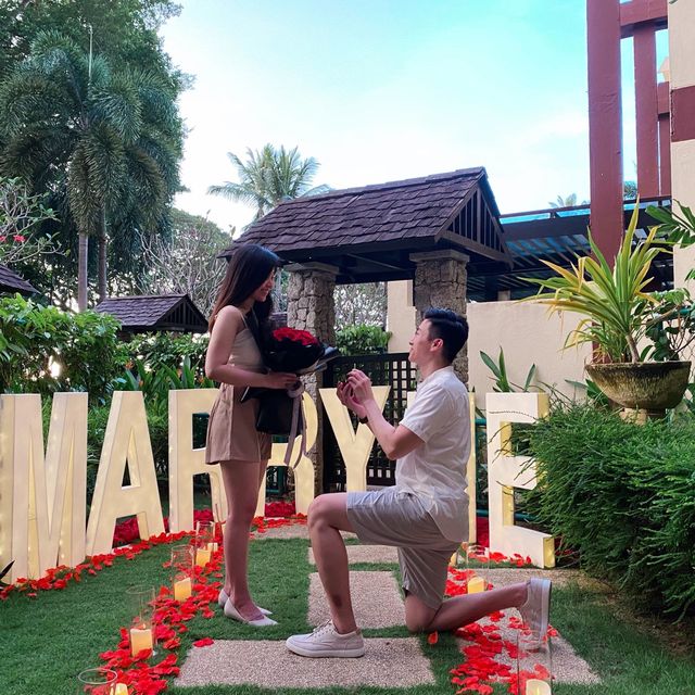 Will you marry Me? - Rasa Sayang Resort💡