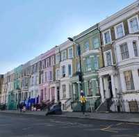 Instagram worthy houses in Nottinghill