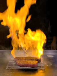 銀座で鉄板焼きディナー