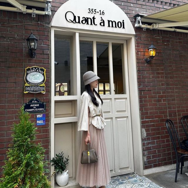 釜山復古咖啡店，滿滿聖誕氣氛！