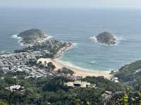 New year adventure: all the way from Dragon’s Back, Shek O Peak to Big Wave Bay and Beach