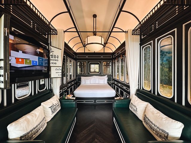 Intercontinental Khao Yai พักผ่อนบนรถไฟใจกลางป่า