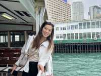 🇭🇰香港很美😍尖沙咀海旁+渡海小輪⛴️雪糕車