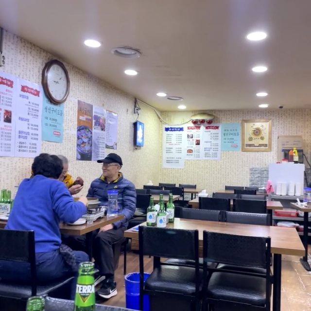 【鍾路3街/ソウル】牡蠣とポッサムとカムジャタンと私