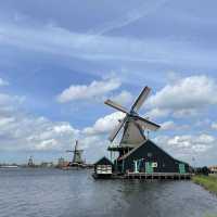 Windmill and Miffy in Amsterdam