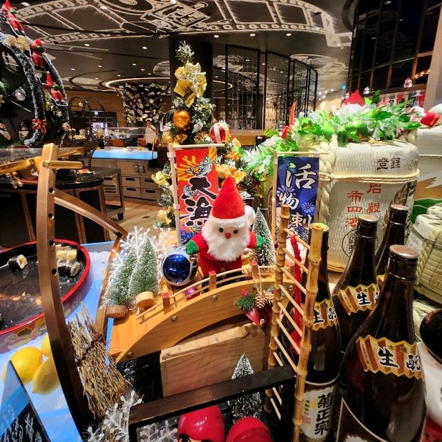 新濠影匯食聖誕自助午餐🎅