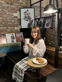 【韓国(釜山)】西面駅近！田浦通りのヴィンテージ風お洒落すぎるカフェ☕️