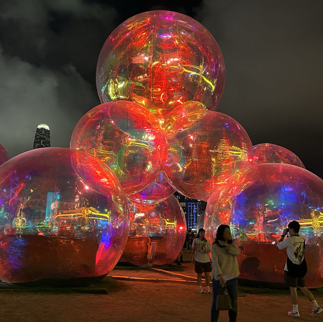 Bubble Art at West Kowloon