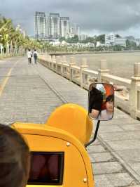 珠海電動車遊覽海濱情侶南路