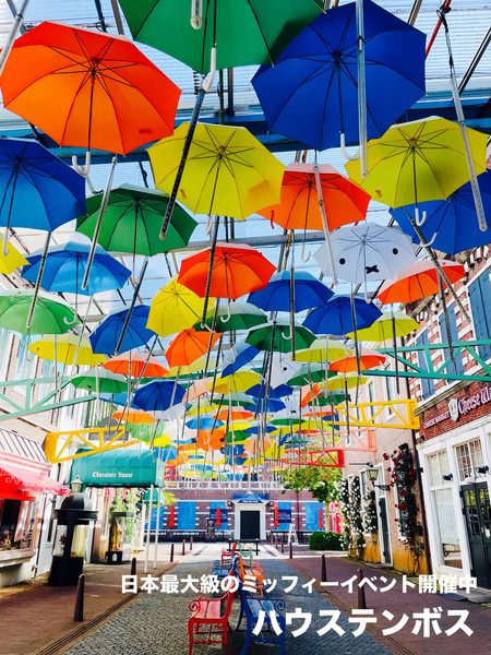 トップス House on the hill S/Stee Umbrella 90 Nagasaki Prefecture] Japan's largest Miffy event is being held
