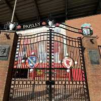 Iconic football stadium in Liverpool