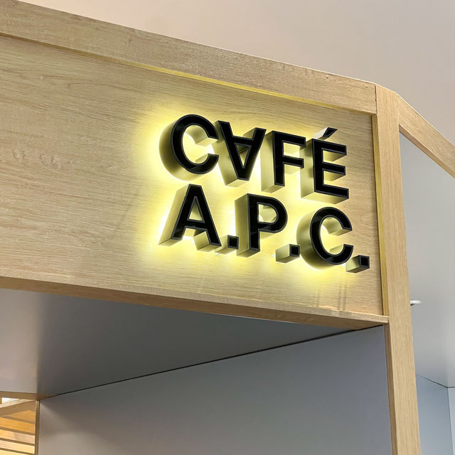 크림라떼가 맛있는 @CAFE A.P.C. 롯데백화점 동탄점