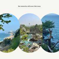 福間海岸：壯闊海景