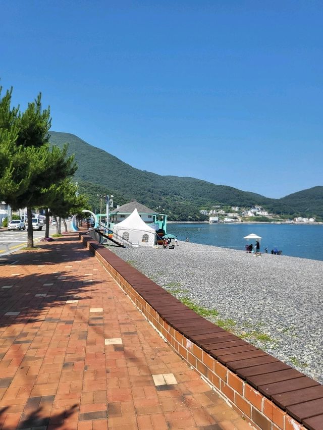 거제도에서 가장 유명한 해수욕장🏖